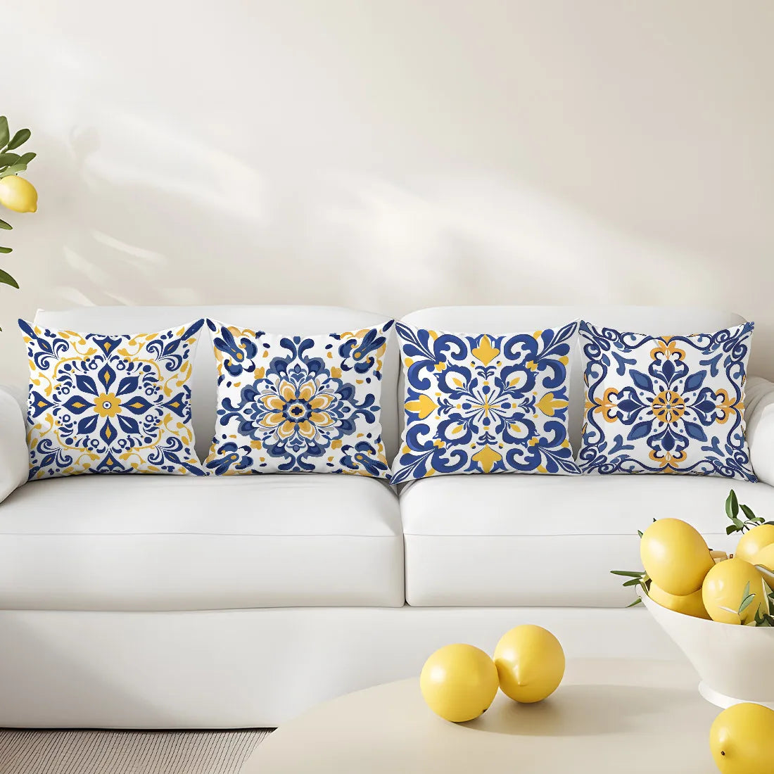 Decorative Knit Throw Pillow Cover – Soft & Stylish Home Accent 4pc