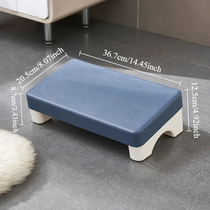 Ergonomic Adjustable-Tilt Footrest – Cushioned Comfort for Home & Office
