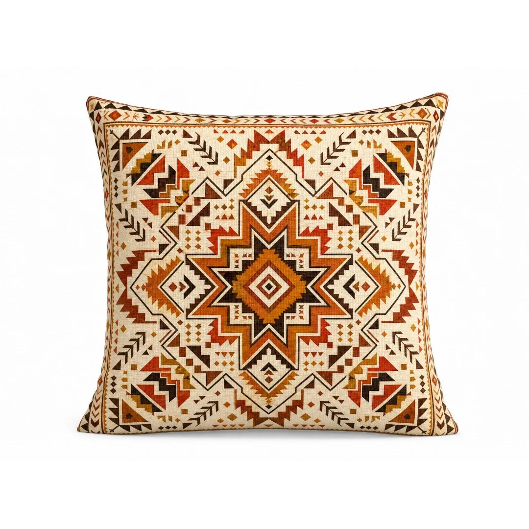 Boho Geometric Decorative Throw Pillow Cover