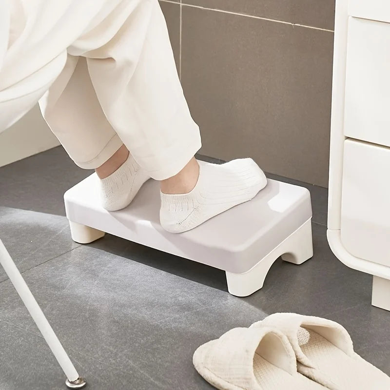Ergonomic Adjustable-Tilt Footrest – Cushioned Comfort for Home & Office