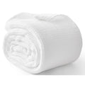 100% Cotton Woven Throw Blanket – Soft, Breathable Comfort for Every Season