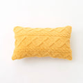 Plush Lumbar Throw Pillow Cover – Soft Decorative Accent for Home & Car