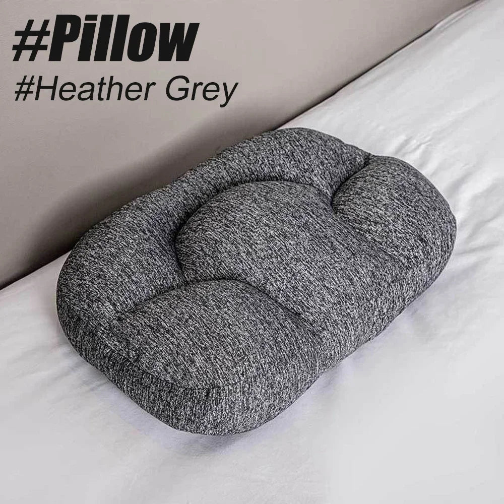 Sleep Pillows Egg Sleeper Memory Foam Soft Orthopedic Neck Pillow Almighty Microsphere Foam Soft Butterfly Shaped Foam Cushion