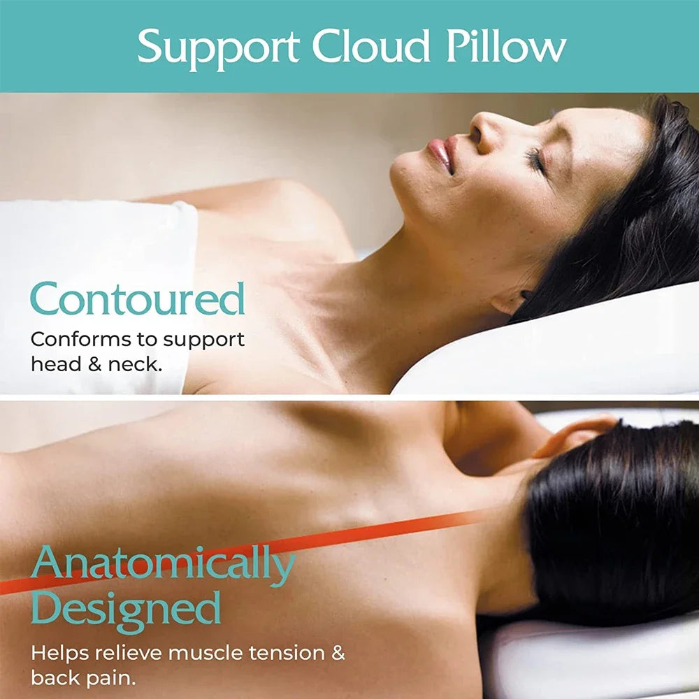 Sleep Pillows Egg Sleeper Memory Foam Soft Orthopedic Neck Pillow Almighty Microsphere Foam Soft Butterfly Shaped Foam Cushion