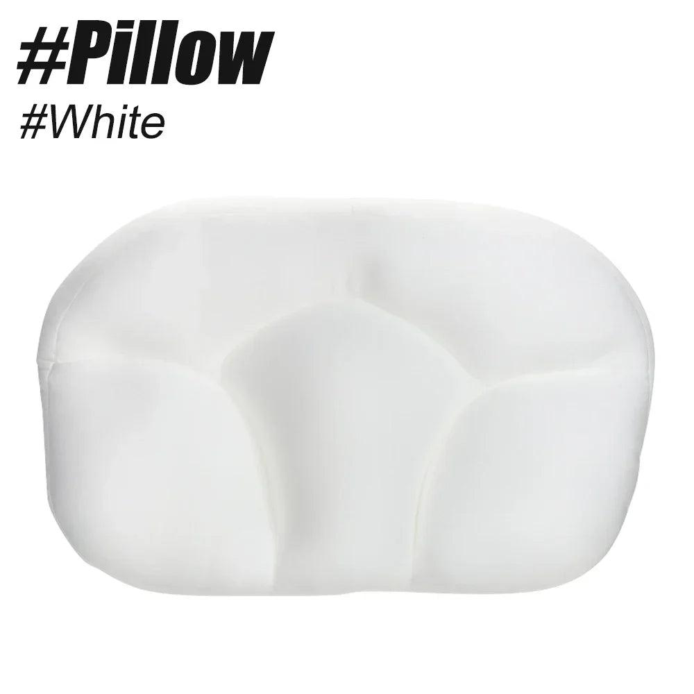 Sleep Pillows Egg Sleeper Memory Foam Soft Orthopedic Neck Pillow Almighty Microsphere Foam Soft Butterfly Shaped Foam Cushion