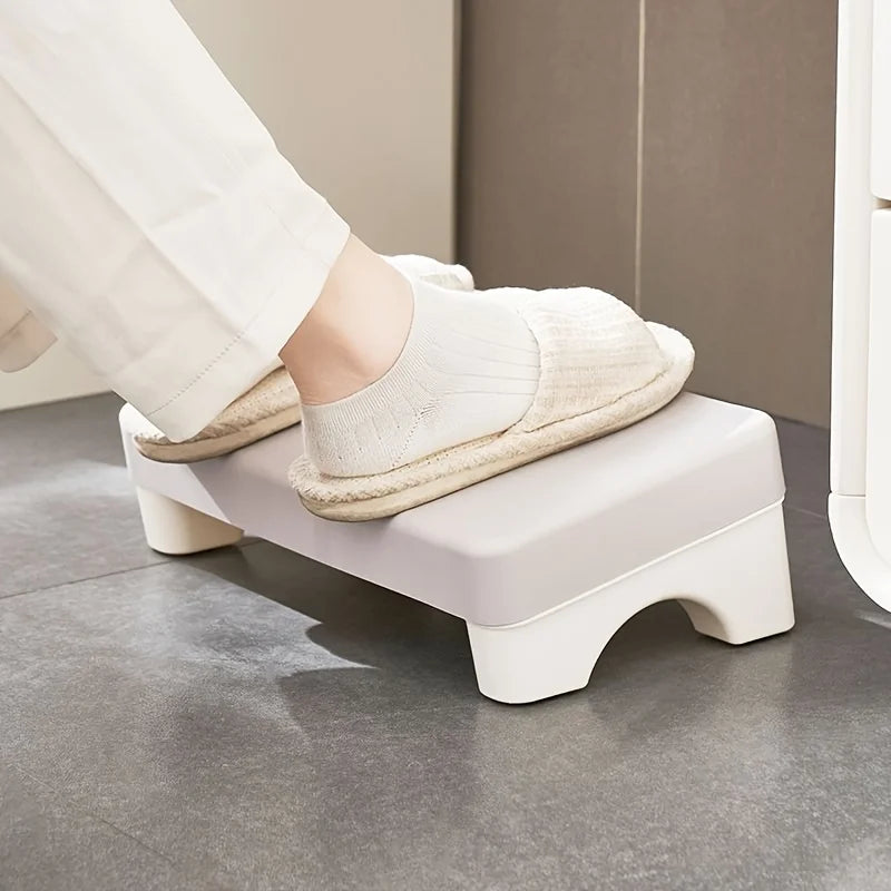 Ergonomic Adjustable-Tilt Footrest – Cushioned Comfort for Home & Office